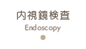 内視鏡検査
Endoscopy